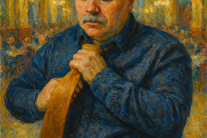 Schóber Tamás festmény